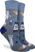 Good Luck Sock Novelty Crew Socks for Adults - For Men, Women and Teens
