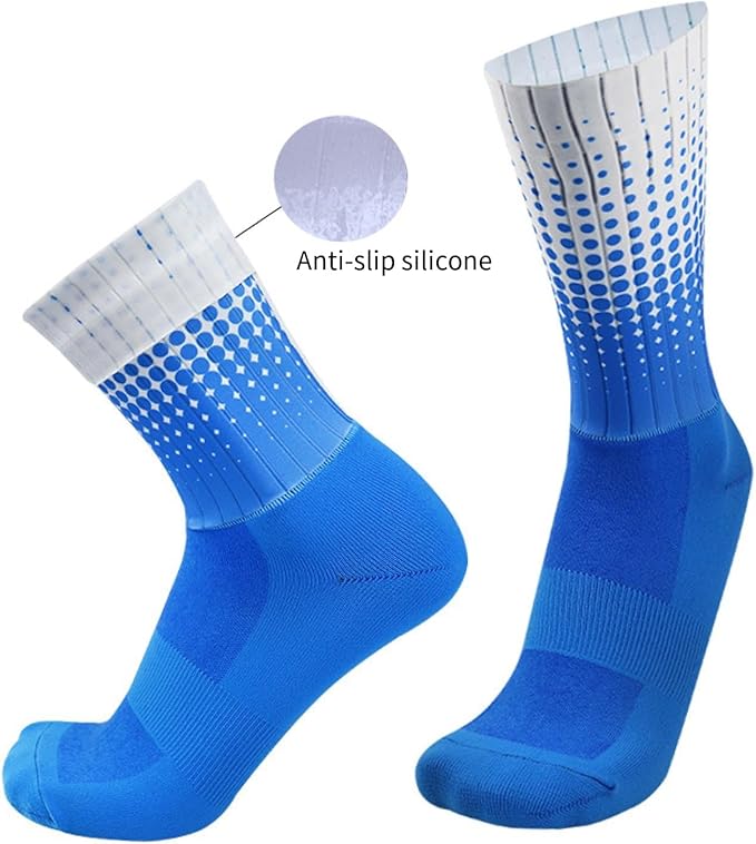 Aero Socks Silicone Non-Slip Breathable Comfortable and Durable Sports Cycling Socks one size 6-12