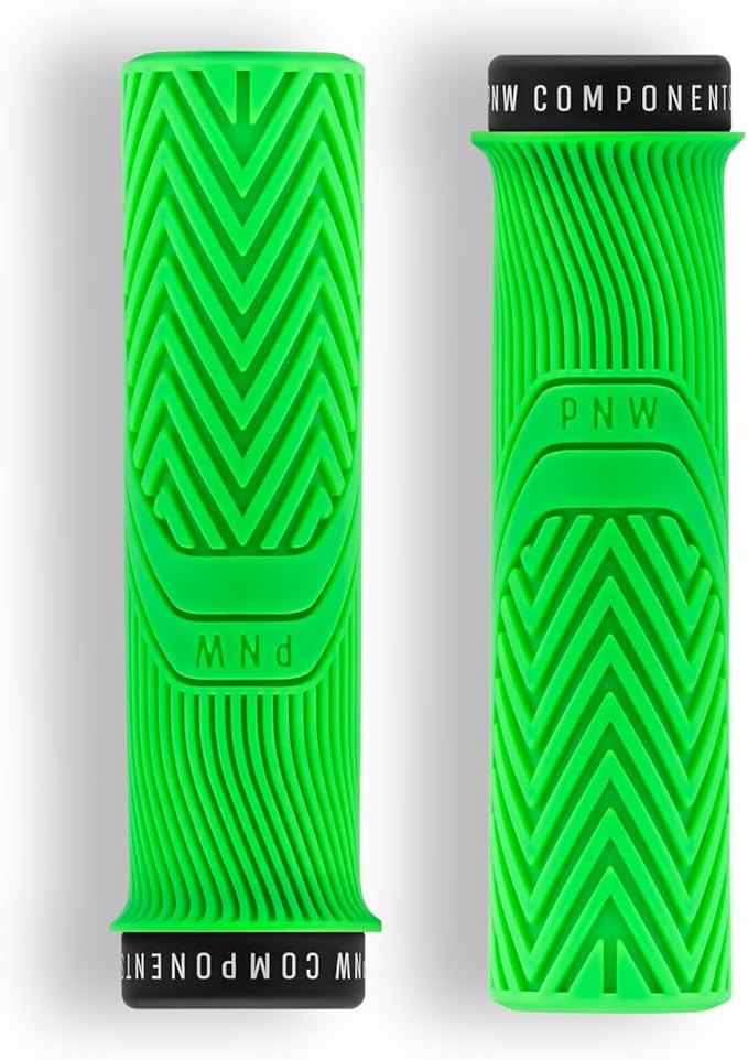 PNW Components Loam MTB Bike Grips – Lock-On Mountain Bike Handlebar Grips – 25A Tacky Rubber – Ergonomic Trail & Enduro Grip – 30mm or 34mm – Multiple Colors