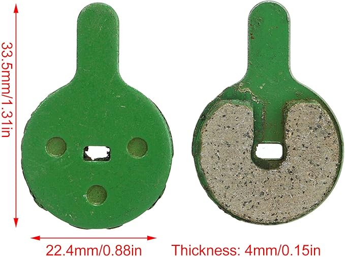 Bike Disc Brake Pads, Hydraulic Disc Brakes, Disc Brake Pads for Mountain Bike for Electric Scooter