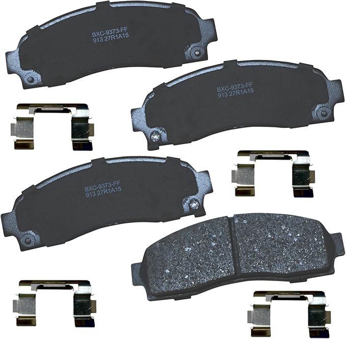 Bendix Premium SBC913 Ceramic Front Brake Pads for Chevrolet Equinox 2006-2005, Pontiac Torrent 2006, Saturn Vue 2007-2002
