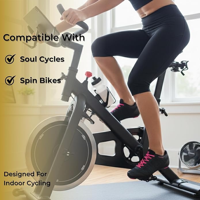 Tommaso Pista Elite SPD & Peloton Shoes for Women—Ready to Ride with Peloton Delta Cleat or SPD Cleats for Indoor Bikes—Explore Vareity Cycling Shoes & Bike Accessories