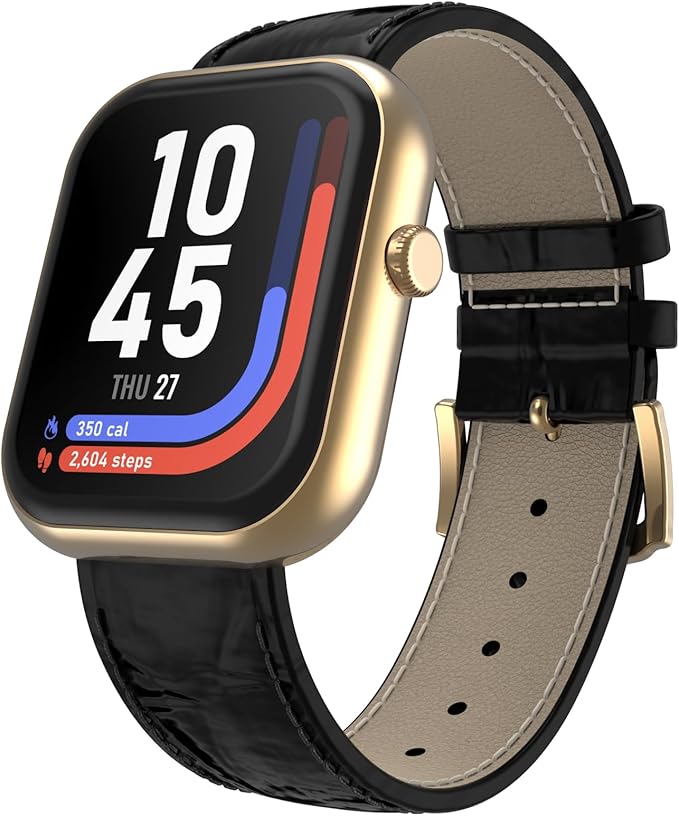 iTouch AIR 5 Smartwatch – 1.85” AMOLED Display, Bluetooth Calling, 100+ Sport Modes, Heart Rate, SPO₂, Stress & Sleep Tracking, IP68 Water Resistant, 7-Day Battery Life – for Android & iOS