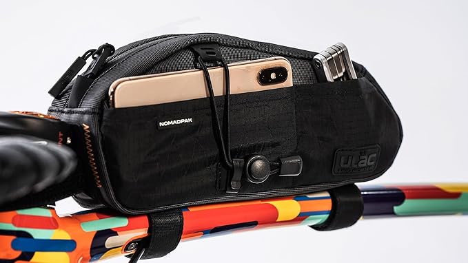 ULAC TREKKING GT BOLT-ON Bike Top Tube Bag, Waterproof Pouch Pack, Cycling Accessories Pouch for Mountain Road Bike