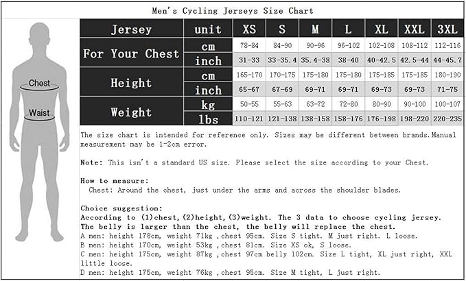JPOJPO USA Cycling Jersey Men Road Bike Shirt Summer Biking Tops Short Sleeve Bicycle Clothes Cycle Wear Breathable