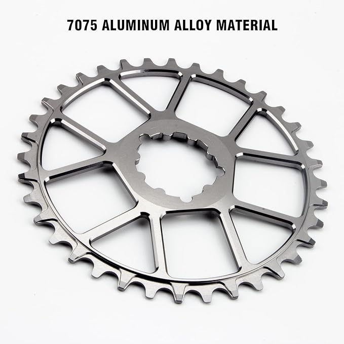 Ultralight Mountain Bike Chainring Direct Mount 3mm Offset 32T/34T/36T/38T Narrow Wide Chainwheel 7075 CNC Tooth Chainring Disc for MTB