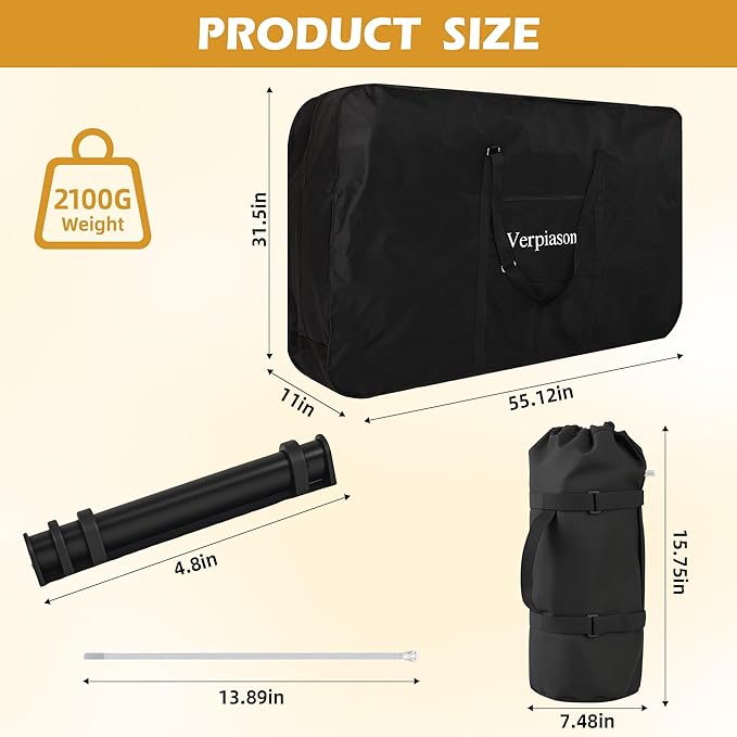 Folding Bike Carry Bag for 26-29 inch MTB Road Bike Transport Case