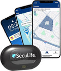 SecuLife GPS Tracker for Vehicles, Kids, Adults, Pets & Bikes – Hidden Car Tracker with Geo-Fencing, Location History, Water-Resistant, Lightweight Build, Long Battery Life & 4G LTE Real-Time Tracking