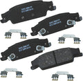 Bendix Premium SBC922 Ceramic Rear Brake Pads for Cadillac CTS 2007-2003, STS 2011-2005, Pontiac Grand Prix 2008-2005