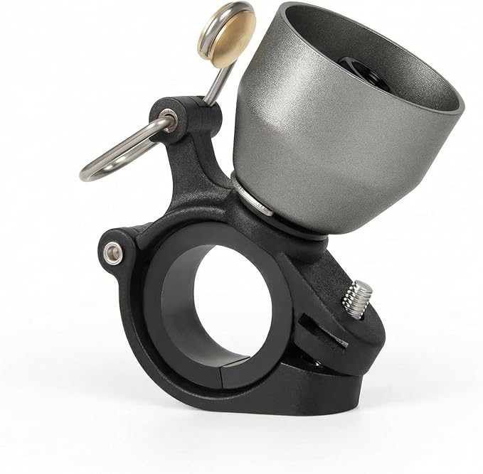 ROCKBROS Classic Bike Bell, Bicycle Bell for Road & Mountain Bikes, with Loud Sound and Fit for 0.87-1.25in/22-31.8mm Bicycle Handlebars for Adults Kids