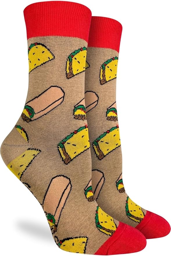 Good Luck Sock Novelty Crew Socks for Adults - For Men, Women and Teens
