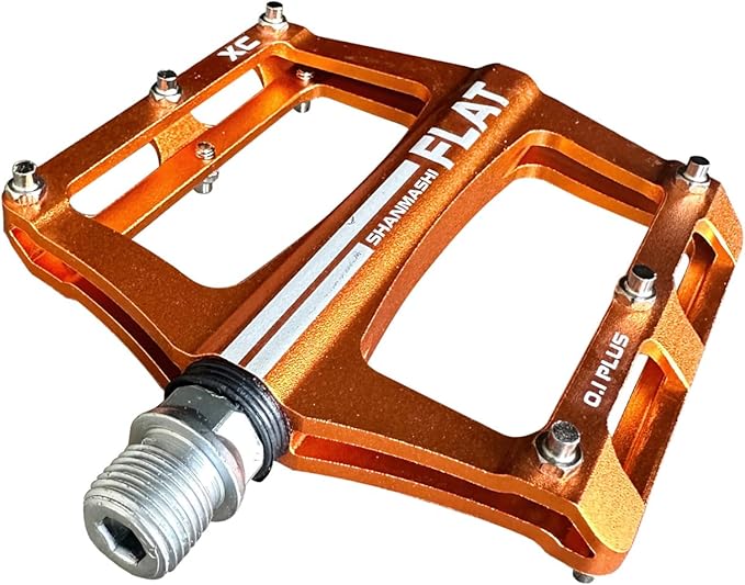 UPANBIKE Mountain Bike Bearing Pedals 9/16'' Spindle Aluminum Alloy Flat Platform for BMX MTB Road Bicycle