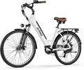 ACTBEST Electric Bike for Adults, Cores 26" Electric Commuter Bike Up to 28MPH 70 Miles, with Peak 1200W Motor, 48V 576Wh Removable Battery, 7-Speed City Cruiser Mountain E Bike for Commuting