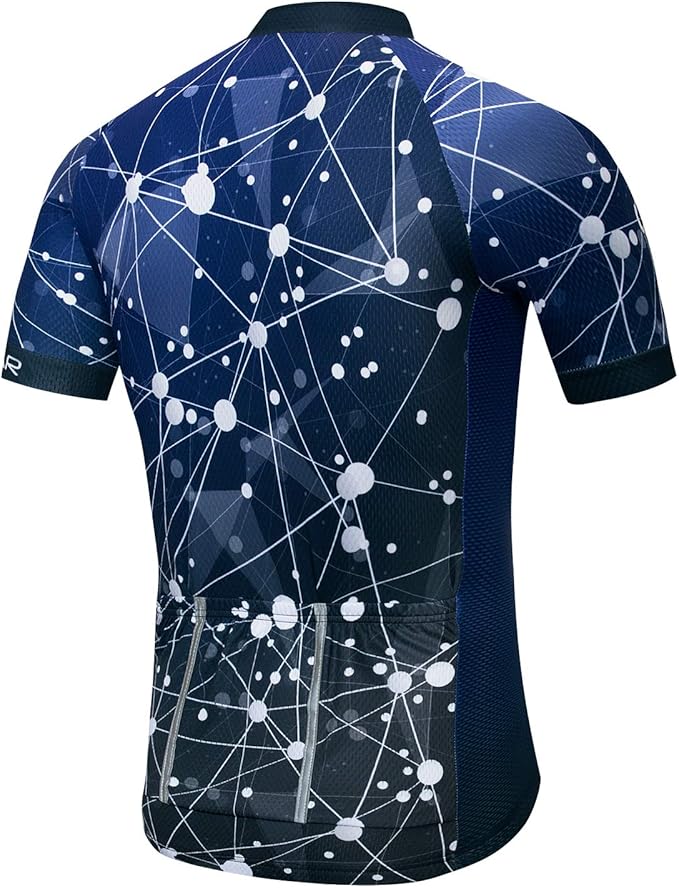 Cycling Jersey Mens Road Bicycle Clothing Summer Short Sleeve Breathable Cycling Tops