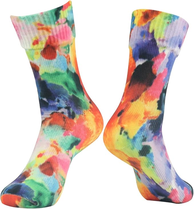 RANDY SUN Waterproof Breathable Socks, [SGS Certified] Unisex Novelty Skiing Trekking Hiking Wading Trail Socks