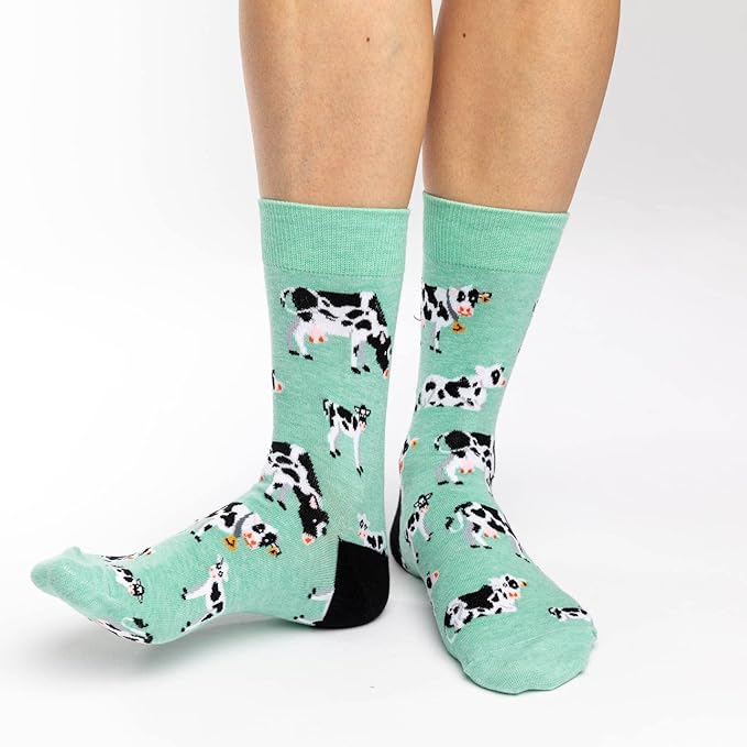 Good Luck Sock Novelty Crew Socks for Adults - For Men, Women and Teens