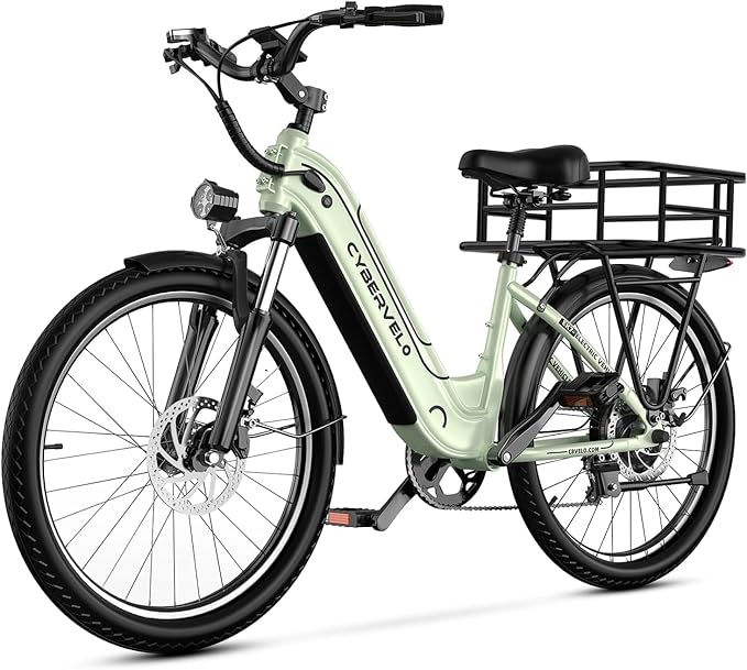 YorkE 26“ Electric Bike for Adult,1000W Peak, up 80 Miles Removable Battery Ebike,Adult Electric Bicycles for All Terrain,Men Women E Bike, 7-Speed