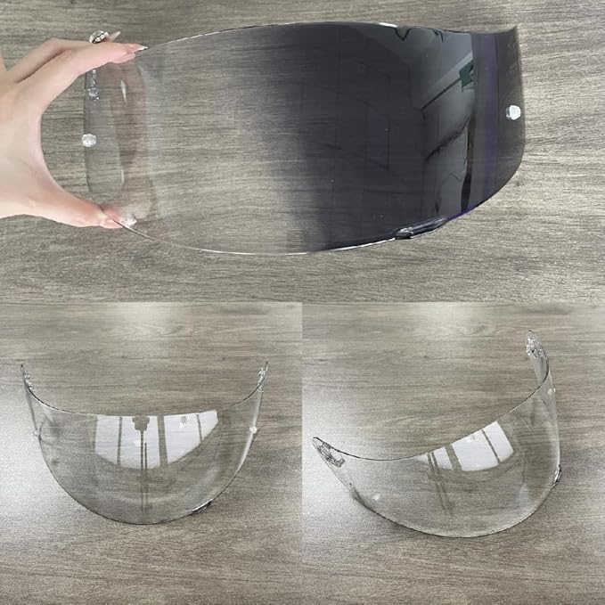 902 Helmet Visor Replacement. Helmet Face Shield UV Protection Compatible with ILM 902,902L,902BT (Photochromic Clear/Deep Black-Day&Night Use)