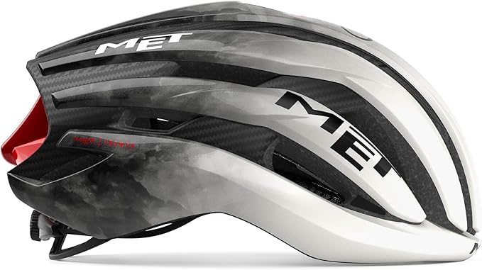 MET Trenta 3K Carbon MIPS Road Bike Helmet | Aerodynamic Racing Helmet for Adults, Carbon Fiber Construction, MIPS AIR Tech, Sunglasses Port