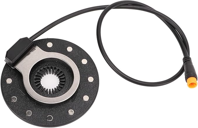 Pedal Assist Sensor, High Sensitivity 12 Magnets Right Dual Hall Speed Sensor for Electric Mountain Bikes Cyclists Commuters Trail Riders (Small Hole 2.8 X 3.7 X 5.7in)