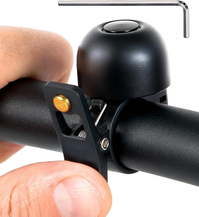Cycle Torch Bike Bell for Adults & Kids, Supper Loud up to 103 Decibels, Bicycle Bell for Handlebars 0.8 to 0.9 in Handlebars, Installation Key Included