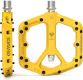 Mountain Bike Pedals - 9/16" Nylon Fiber Bicycle Flat Pedals -Bicycle Platform Pedals for Road Mountain BMX MTB Bike
