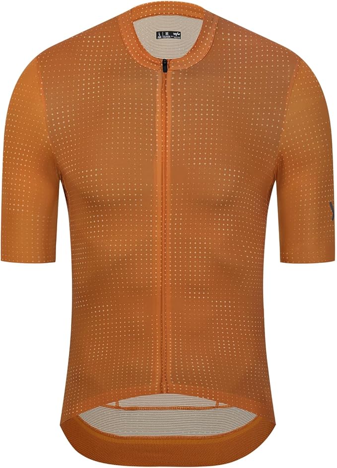 YKYWBIKE Cycling Jersey Men with Pockets Bike Jersey Short Sleeve Biking Shirts for Men Cycling Breathable MTB Biker Shirts