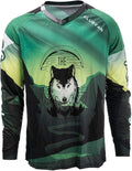 Men's Racing Shirts Summer Motocross Jersey Bicycle Sportswear MTB Jersey Long Sleeve Mountain Bike Clothes