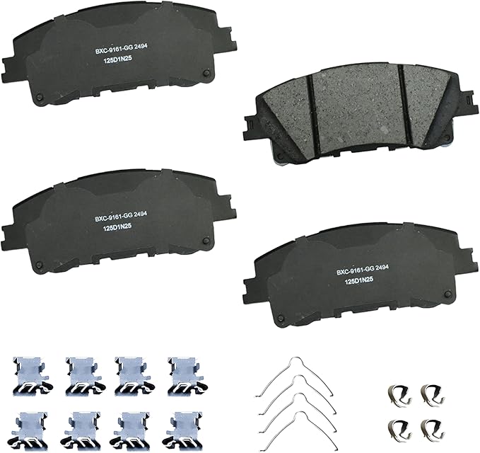 Bendix Premium SBC2494 Ceramic Front Brake Pads for Mazda CX-70 2025, CX-90 2025-2024