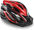 Basecamp Bike Helmet for Women Men with LED Safety Light Removable Sun Visor Lightweight Bicycle Helmet Adjustable Breathable Mountain & Road Cycling Helmets for Adult