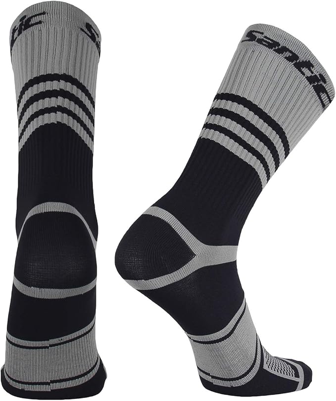 Santic Men's & Women's Cycling Socks Cotton Running Hiking Soccer Socks Crew Athletic Anklets