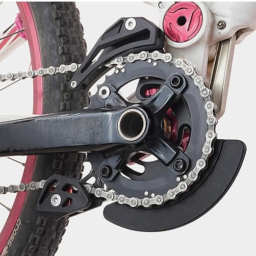 Mountain Bike Chain Guide Single Disc Bicycle Chain Container Compatible with 32T-38T Disc Rotor for MTB Mountain Bicycle