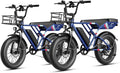 Jasion RetroVolt Electric Bike for Adults, 2000W/3000W Peak - 30/38MPH Electric Dirt Bike, 48V-52V, 13AH/20AH Battery, 70/90Miles Max Range Electric Motorcycle, 20'' X 4'' Fat Tire All-Terrain E-Bike