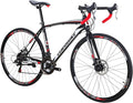 EUROBIKE Road Bike,21 Speed Bicycle with Disc Brake,700C Wheels Road Bikes for Men or Women,49cm/54cm Frame for Adult Cycling Bicycle