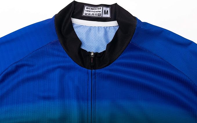 Men's Cycling Jersey Short Sleeve Bike Shirts Bicycle Jacket with Pockets