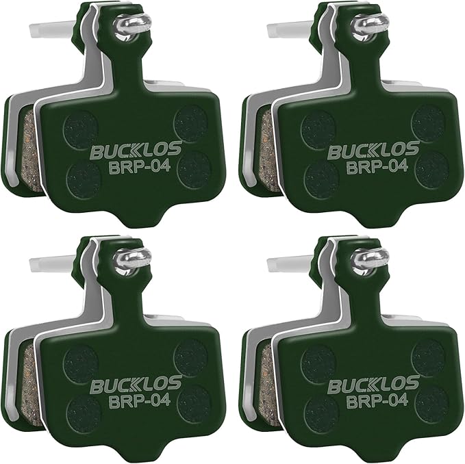 BUCKLOS Bike Disc Brake Pads-Bicycle Disk Brake Pads for Sram Avid Elixir E1 E3 E5 E7 E9 ER ER CR Mag Level TL T Sram XX X0 X7 X9 XXWC DB1 DB3 DB5 for Mountain Bike/Ebike/Road Bike/Scooter