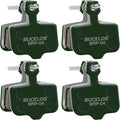 BUCKLOS Bike Disc Brake Pads-Bicycle Disk Brake Pads for Sram Avid Elixir E1 E3 E5 E7 E9 ER ER CR Mag Level TL T Sram XX X0 X7 X9 XXWC DB1 DB3 DB5 for Mountain Bike/Ebike/Road Bike/Scooter
