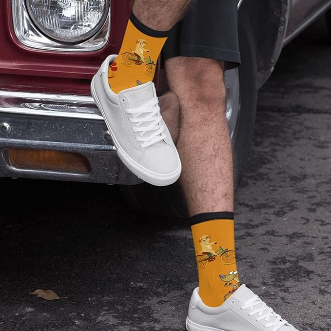 Novelty Crew Socks Crazy Socks For Women & Men