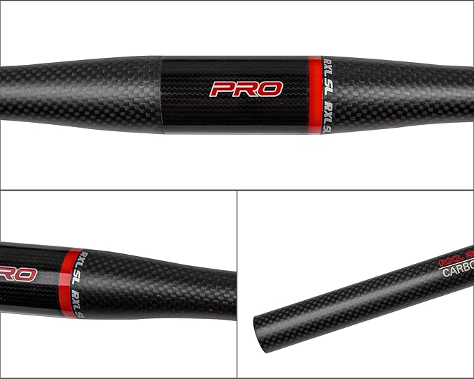 Carbon Handlebars, Mountain Bike Handlebars, Riser Bars 31.8mm 3K Matt Glossy 680mm 700mm 720mm 740mm 760mm MTB Handlebars for Mountain Bikes,Road Bike