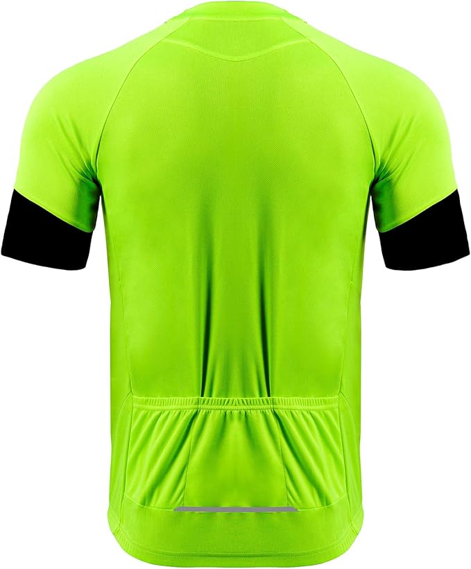 Cycling Jersey Men Bicycle Shirt Short and Long Sleeve MTB Road Biking Jersey with Pockets