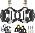 KOOTU KEO Bike Pedals 9/16" Universal Road Bike Pedals Bicycle Platform Pedals Clipless Pedals Suitable for Road Bike Spin Bike MTB Indoor Bike