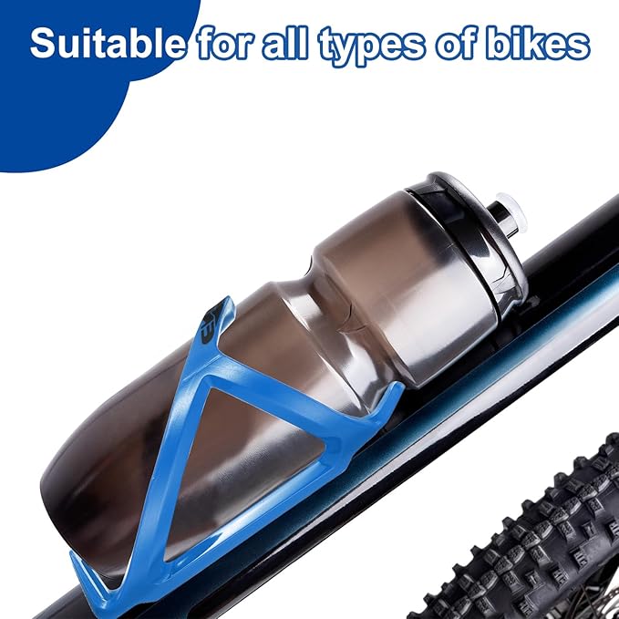 HARFINGTON Bicycle Water Bottle Holder Lightweight Universal Bike Bottle Cages Cycling Cup Holder for MTB Mountain Road Gravel