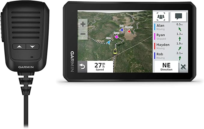 Garmin Tread Powersport Off-Road Navigator with Group Ride Radio, Group Tracking and Voice Communication, 5.5" Display, 010-02406-00