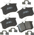 Bendix Premium SBC340K1 Rear Brake Pads for A1,A3,Quattro,A4,A6,A8 Allroad S3,S4,S6,S8,TT,Peugeot 207,208,GT,307,405, Clio,Euro Fluence,Seat Arona,Cordoba,Exeo,Ibiza,Leon,Toledo,Beetle,Corrado,Derby