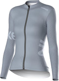 INBIKE Cycling Jersey Women Long Sleeves Bike Shirts with Pockets Quick Dry Bicycle Clothing for Road Biking Riding