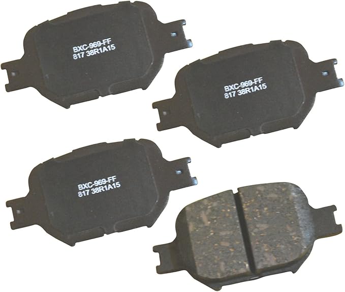 Bendix Premium SBC817 Ceramic Front Brake Pads for Scion tC 2010-2005, Toyota Celica 2005-2000