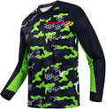 Cycling Jersey Long Sleeve Men's Mountain Bike Motocross Jersey Long Sleeve MTB T-Shirt
