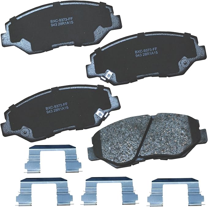 Bendix Premium SBC943 Ceramic Front Brake Pads for Honda Pilot 2008-2003