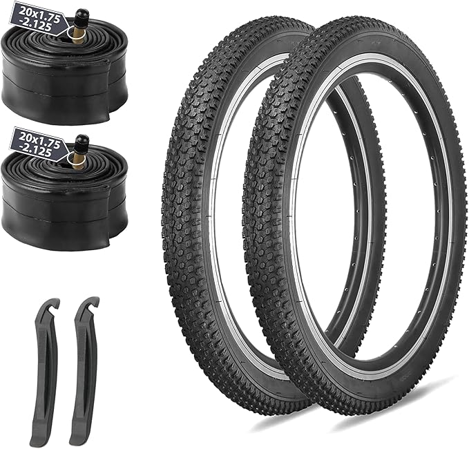 MOHEGIA Mountain Bike Tires - 20/24/26/27.5 Inch Folding MTB Bicycle Tires Replacement,Steel Bead All-Terrain and High-Performance Durable for Off-Road,Street & Trail Adventures
