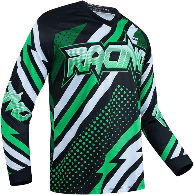 Cycling Jersey Long Sleeve Men's Mountain Bike Motocross Jersey Long Sleeve MTB T-Shirt